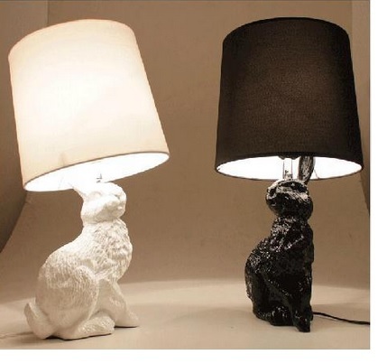 Лампа настольная rabbit Black