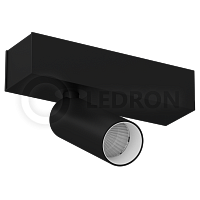 Накладной светодиодный светильник Ledron SAGITONY E S40 Black-White