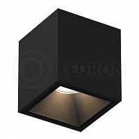 Светильник накладной KUBING Black Ledron неповоротный LED