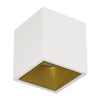 Светильник накладной KUBING  White-Gold Ledron неповоротный LED