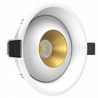 Светильник встраиваемый KRIS IN White-Gold Ledron поворотный LED