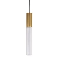 Подвесной светильник Flume 1A ant.brass