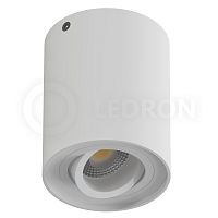 Светильник накладной HDL5600 White Ledron регулируемый под сменную лампу