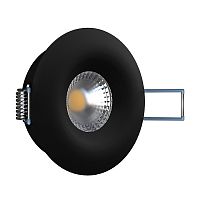 Встраиваемый светильник под сменную лампу Ledron AO1501002 Black