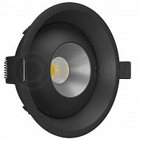 Светильник встраиваемый KRIS IN Black-Grey Ledron поворотный LED
