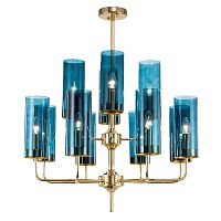 Люстра glass tube chandelier 12