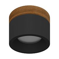 Накладной светодиодный светильник Ledron SUITABLE MIDDLE Wooden Black