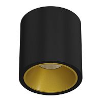 Светильник накладной RINBOK Black/Gold Ledron неповоротный LED