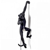Бра the monkey lamp hanging version Black