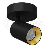 Накладной светодиодный светильник Ledron SAGITONY R1 S60 Black-Gold