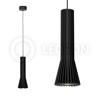Светильник подвесной LPL152 Black Ledron LED