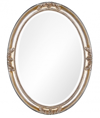 Овальное зеркало в раме Parigi Silver