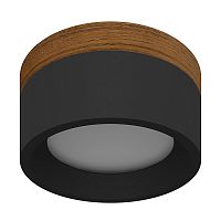 Накладной светодиодный светильник Ledron SUITABLE LARGE Wooden Black