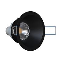 Встраиваемый светильник под сменную лампу Ledron AO1501010 Black
