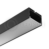 Накладной, подвесной профиль арт.13172(B) LeDron алюминиевый для светодиодных лент