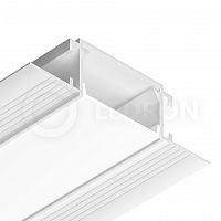 Профиль под шпаклевку АВД-5607 Ledron белый для светодиодных лент